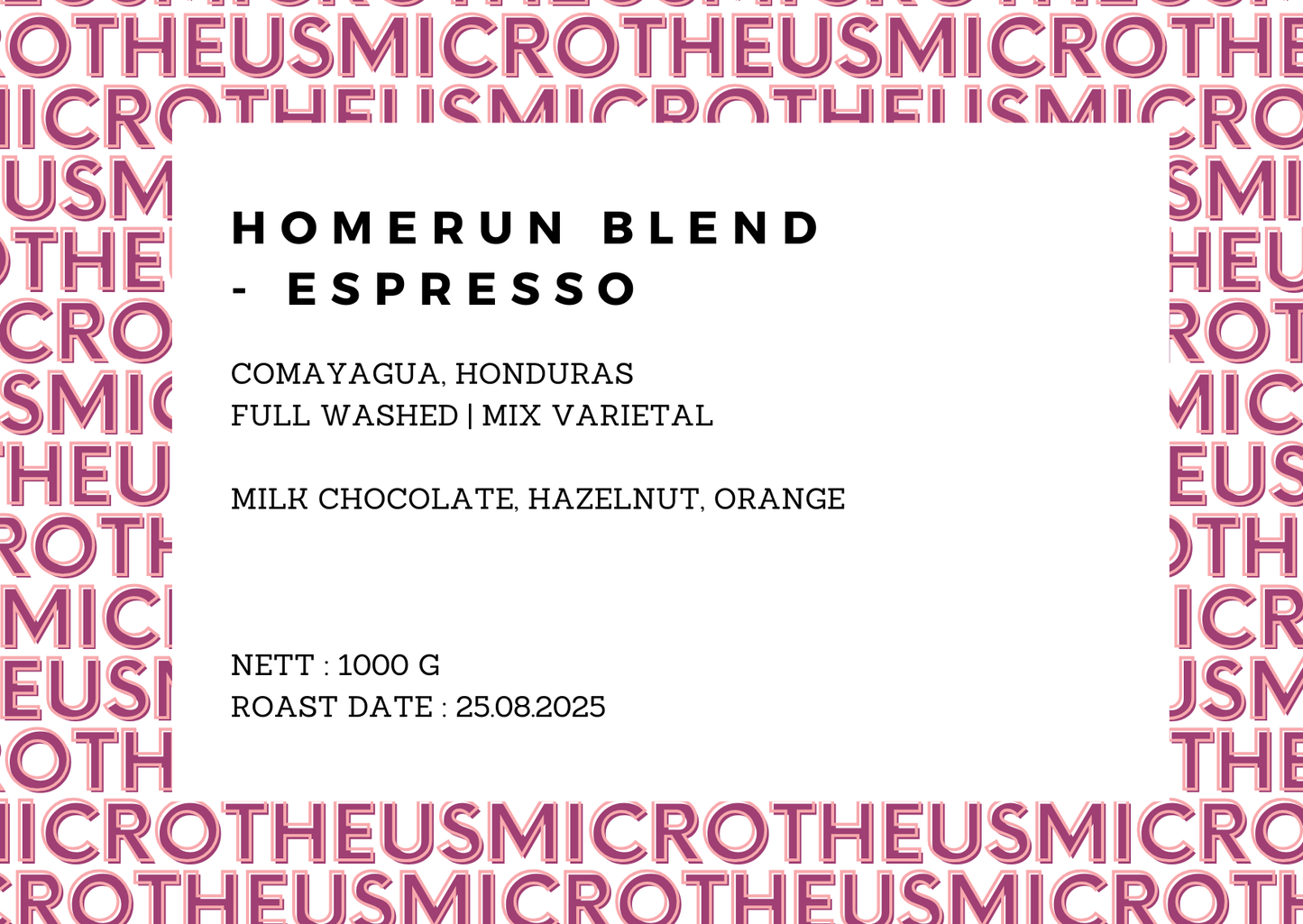 HONDURAS COMAYAGUA - ESPRESSO
