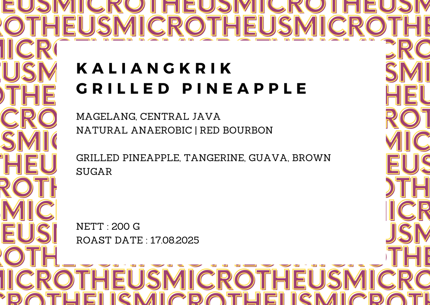 KALIANGKRIK GRILLED PINEAPPLE